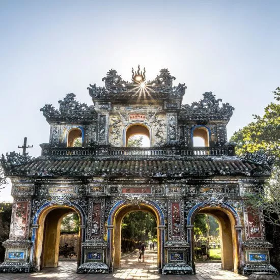 Porte du Palais de la Longévité (Dien Tho), Citadelle, Hue