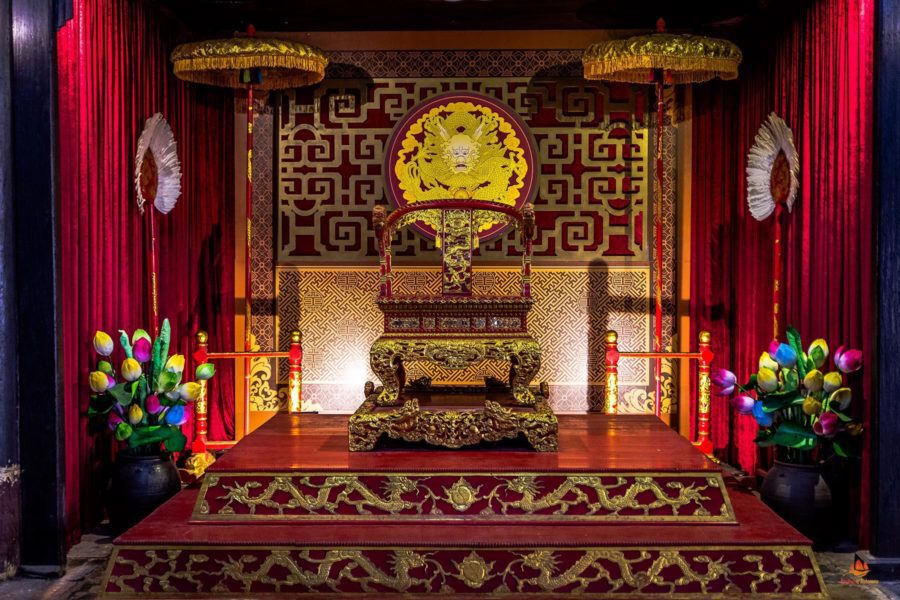 Trone des empereurs Nguyen, Hue, Vietnam