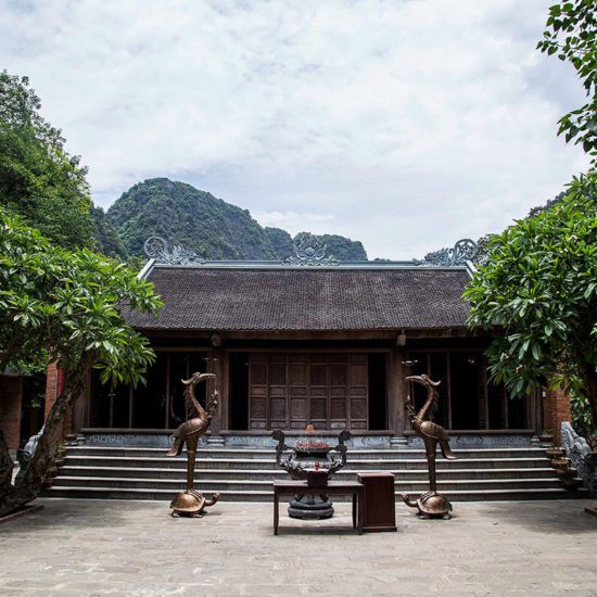 Un des temples de Hoa Lu, Ninh Binh, Vietnam