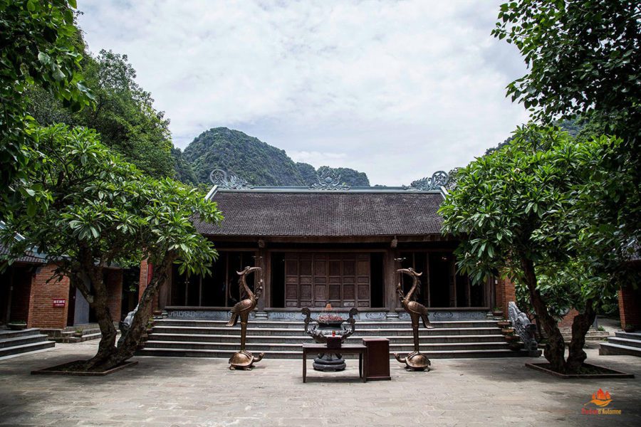 Un des temples de Hoa Lu, Ninh Binh, Vietnam