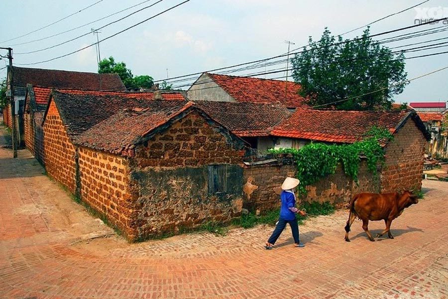 Village de Duong Lam au Vietnam