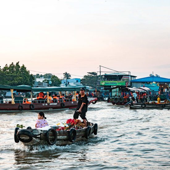 Marché flottant de Cai Rang, Can Tho