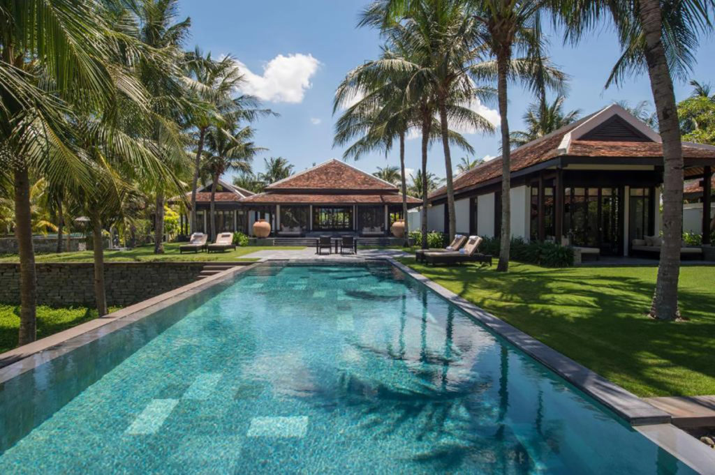 Vue des villas de Four Seasons Resort The Nam Hai