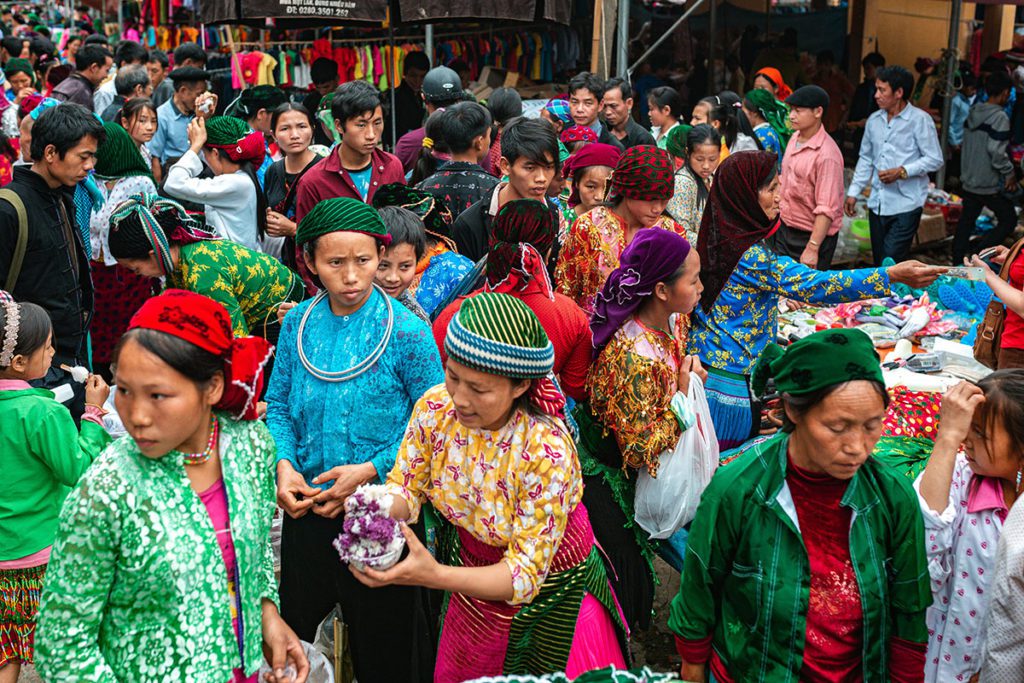 marché boucle de Ha Giang