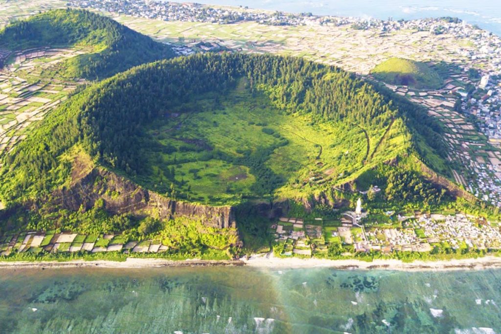 Le volcan de l'île Lý Sơn