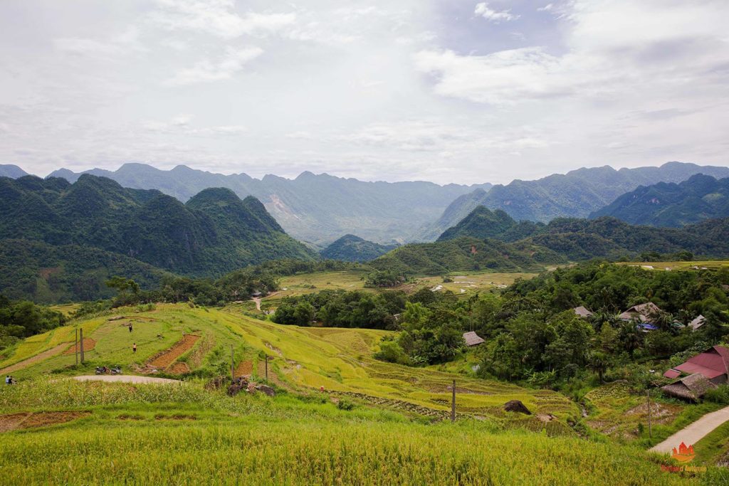 View from Pu Luong Retreat