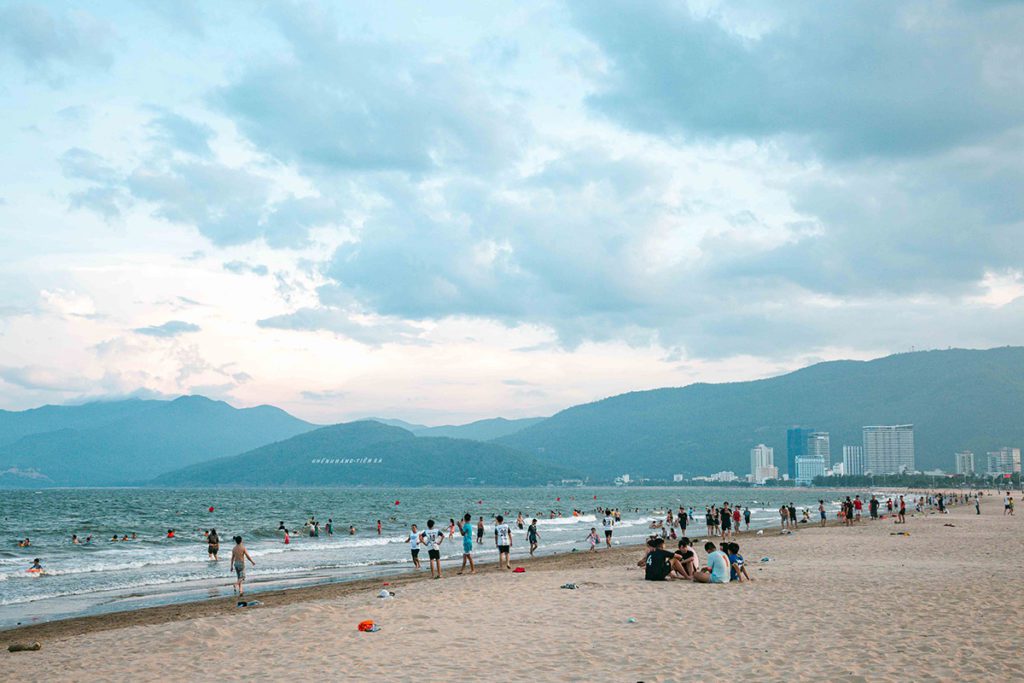 La plage publique de Quy Nhon