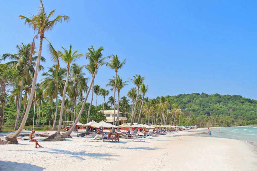 Plage Sao à Phu Quoc, Vietnam