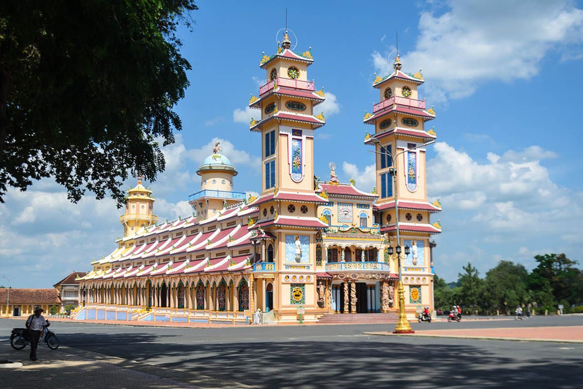 Le temple Cao Dai de Tay Ninh