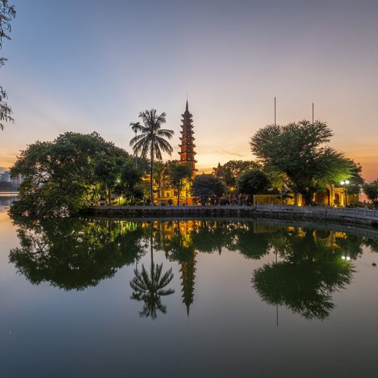 Pagode Tran Quoc à Hanoi, Vietnam