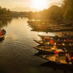 Coucher de soleil, Vietnam