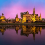 Les ruines d'Ayutthaya, Thailande