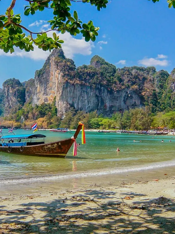 Paysage idyllique de Thailande