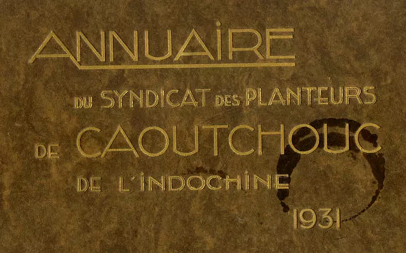 Annuaire du syndicat des planteurs de Caoutchouc
