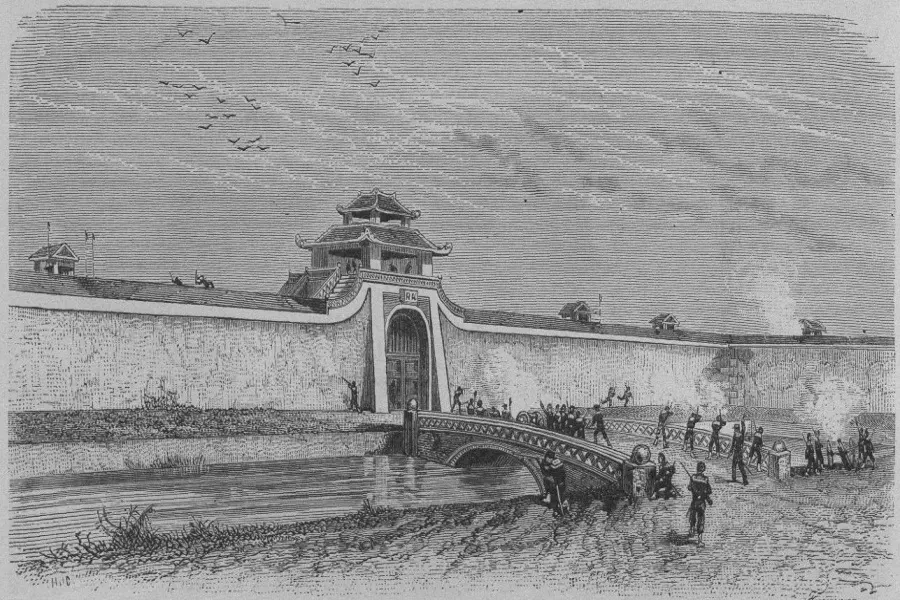 Trận Hà Nội (1873). Nguồn: Wikipedia