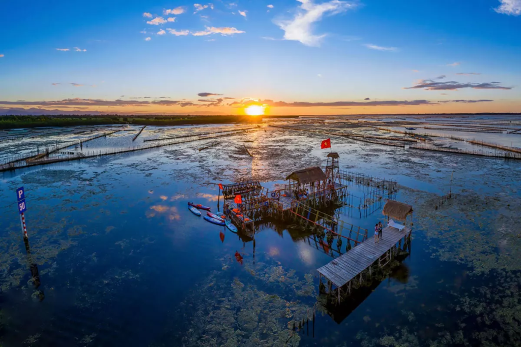 La lagune de Tam Giang