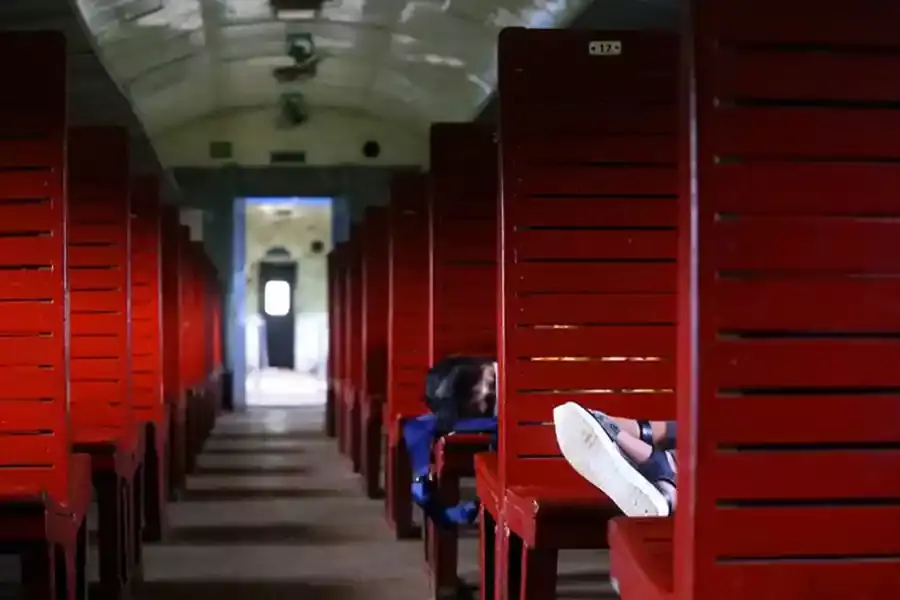 Siège dur en train SE